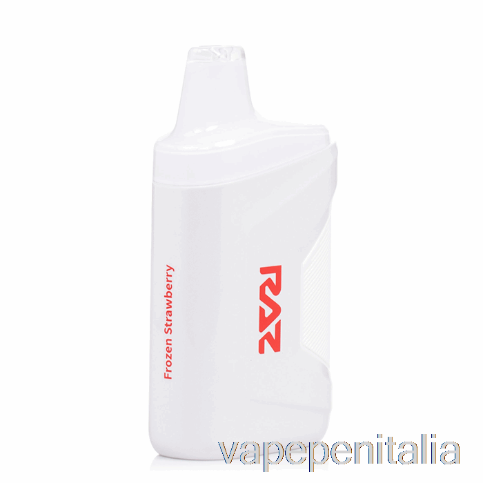 Scatola Vape Mod Raz Ca6000 0% Zero Nicotina Fragola Congelata Usa E Getta